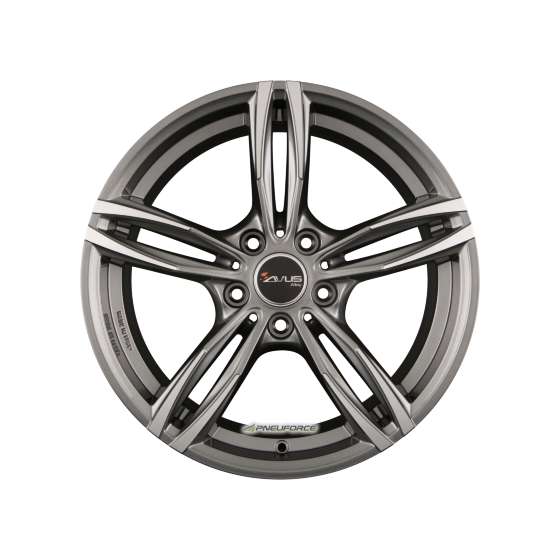 AVUS-RACING - AC-MB3 ANTHRACITE POLISHED 8,5X18 5/120 ET:47 ML:5